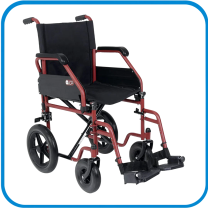 Carrozzina Pieghevole A Spinta Da Transito Cp500 - L&G Sport e Benessere 