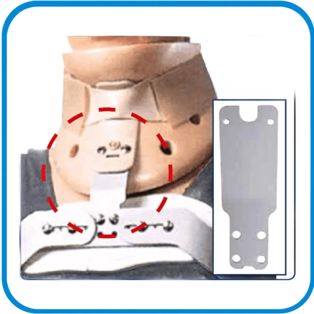 Placchetta 962 Connessione Iperestensori Camp Collare Philadelphia 961 - L&G Sport e Benessere 