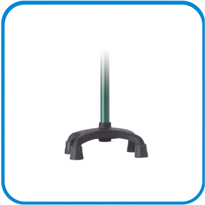 Bastone In Alluminio Regolabile - Base A Quadripode - L&G Sport e Benessere 