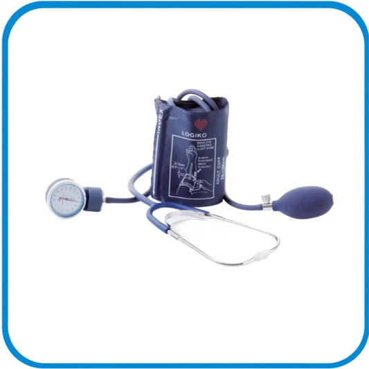 Sfigmomanometro Aneroide Con Fonendoscopio Logiko Visual Dm333 - L&G Sport e Benessere 
