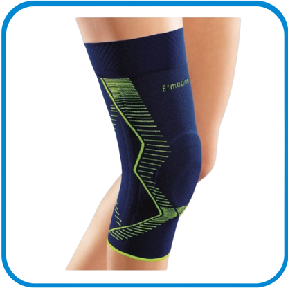Ginocchiera Elastica Con Anello Rotuleo In Silicone - L&G Sport e Benessere 