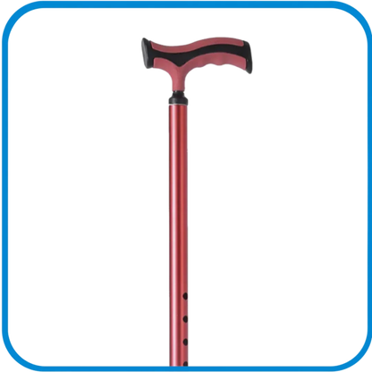 Bastone In Alluminio Regolabile - Base A Quadripode - L&G Sport e Benessere 