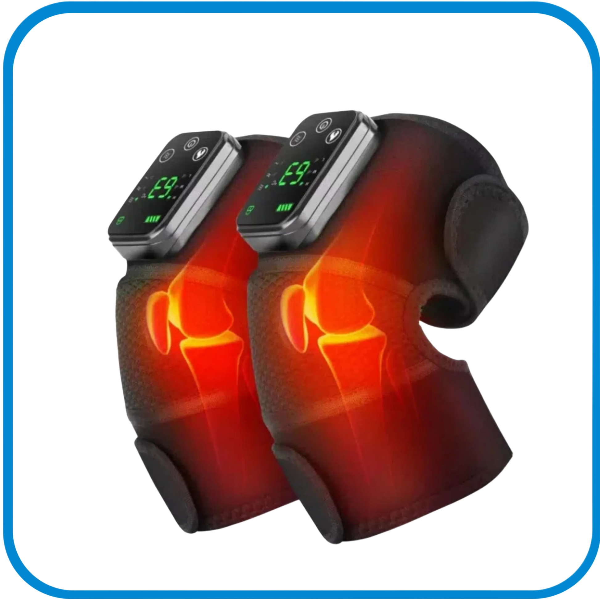 Massaggiatore Riscaldato Multi Zona (2Pcs) - L&G Sport e Benessere 