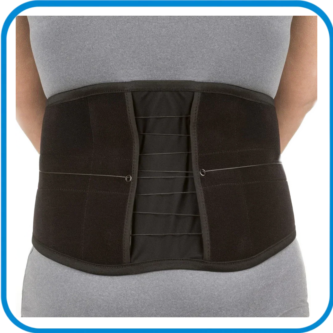 L.S.O. Blacky Corsetto Semirigido Lombosacrale - L&G Sport e Benessere 