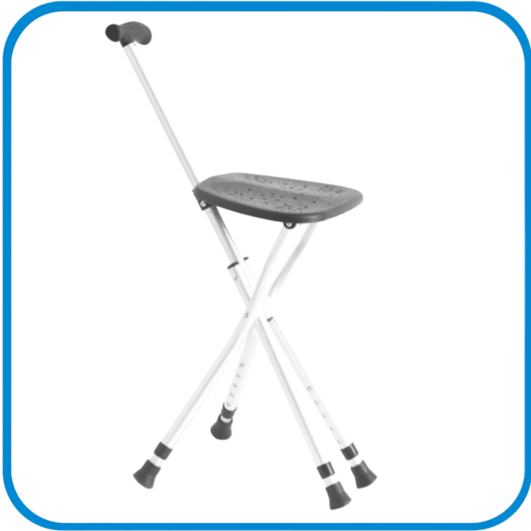 Bastone Alluminio Con Seduta Rp198 - L&G Sport e Benessere 