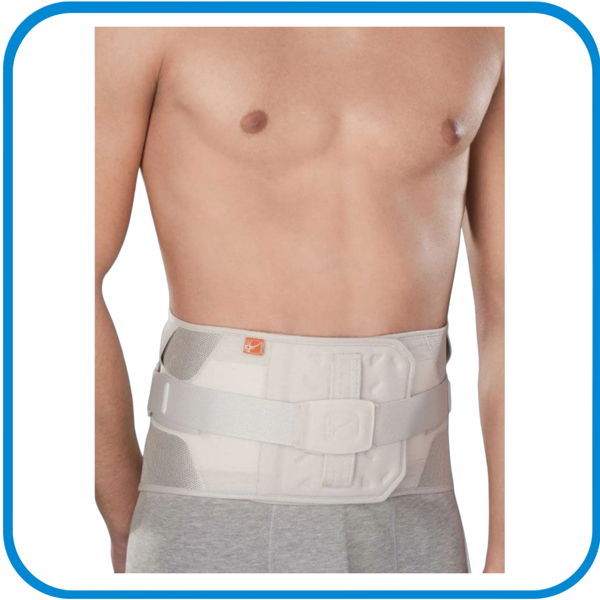 Busto Ortopedico Basso In Tessuto Rigido Con Tiranti A Trazione Facilitata - Lumbopull 70 - L&G Sport e Benessere 