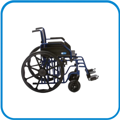 Carrozzina Bariatrica Autospinta Pieghevole Plus – Cp300 - L&G Sport e Benessere 