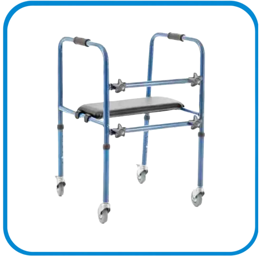Deambulatore Smontabile Con Sedile Rp748 - L&G Sport e Benessere 