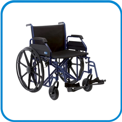 Carrozzina Bariatrica Autospinta Pieghevole Plus – Cp300 - L&G Sport e Benessere 