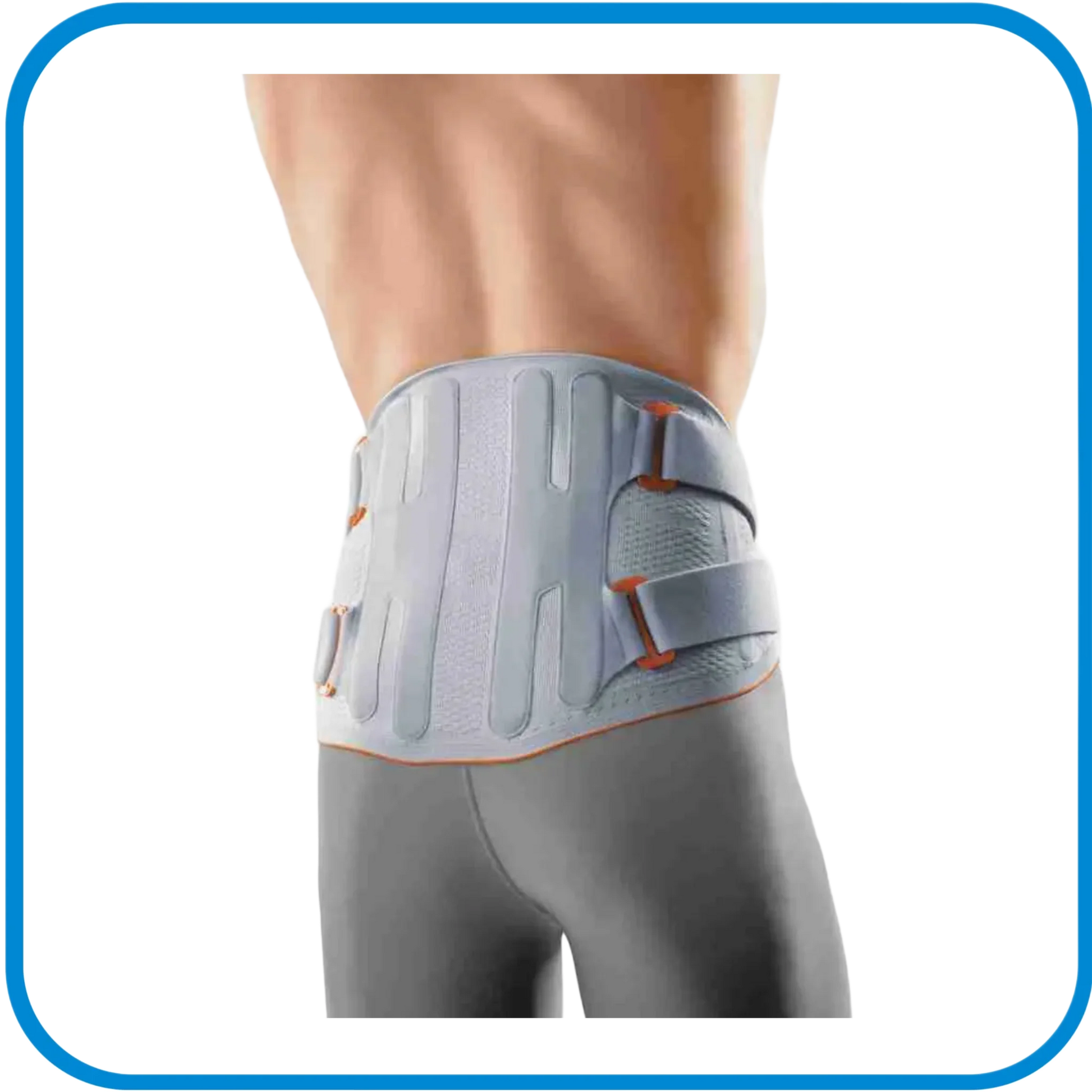 7425 Vertebradyn Strong Corsetto Semirigido Lombosacrale Alto Con 4 Rinforzi Paravertebrali E 4 Tiranti Pelvic - L&G Sport e Benessere 