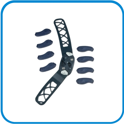 Ginocchiera Traspirante Lunga Aperta Con Snodo Physioglide® - L&G Sport e Benessere 