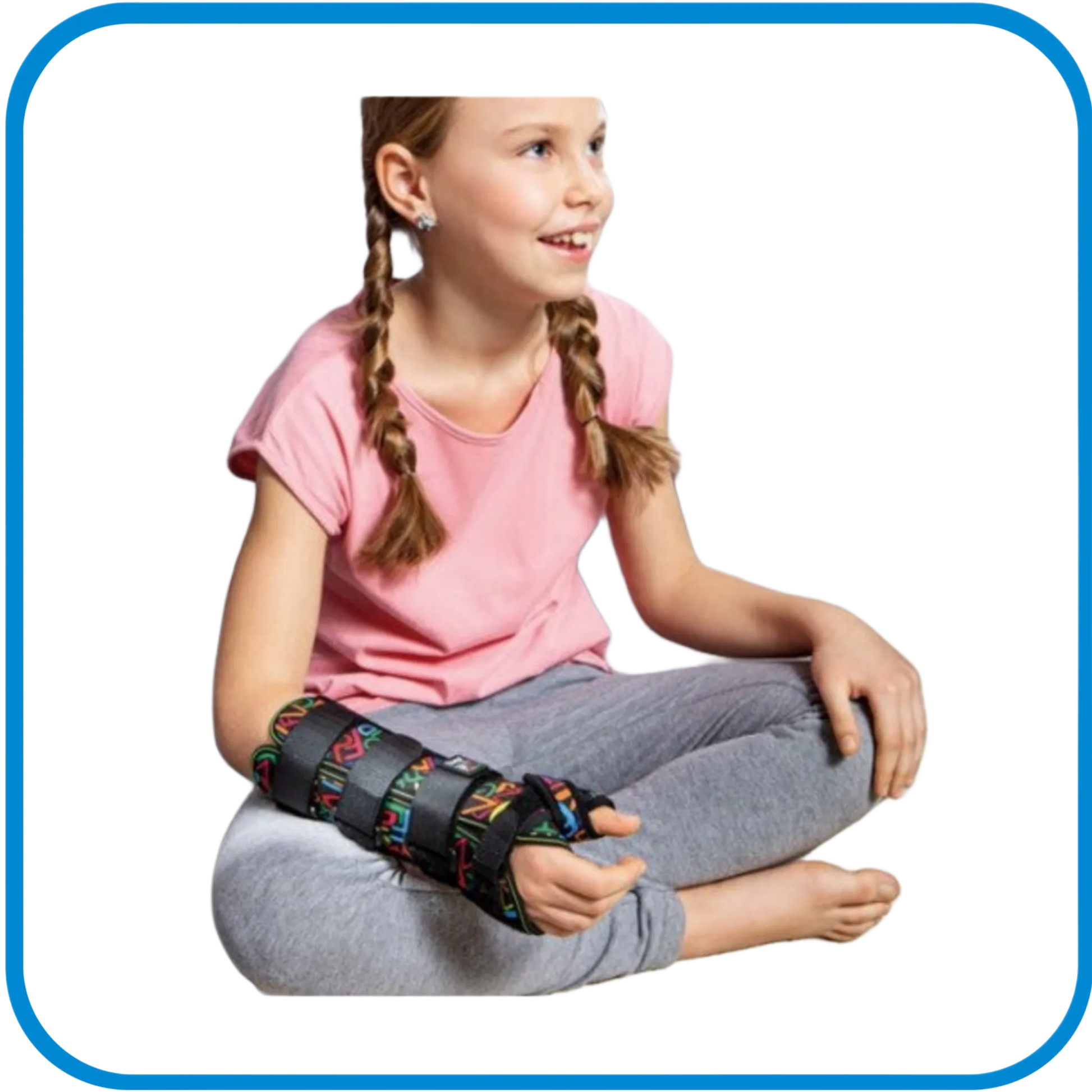 Polsiera Steccata Lunga Con Immobilizzazione Pollice Pediatrica - L&G Sport e Benessere 