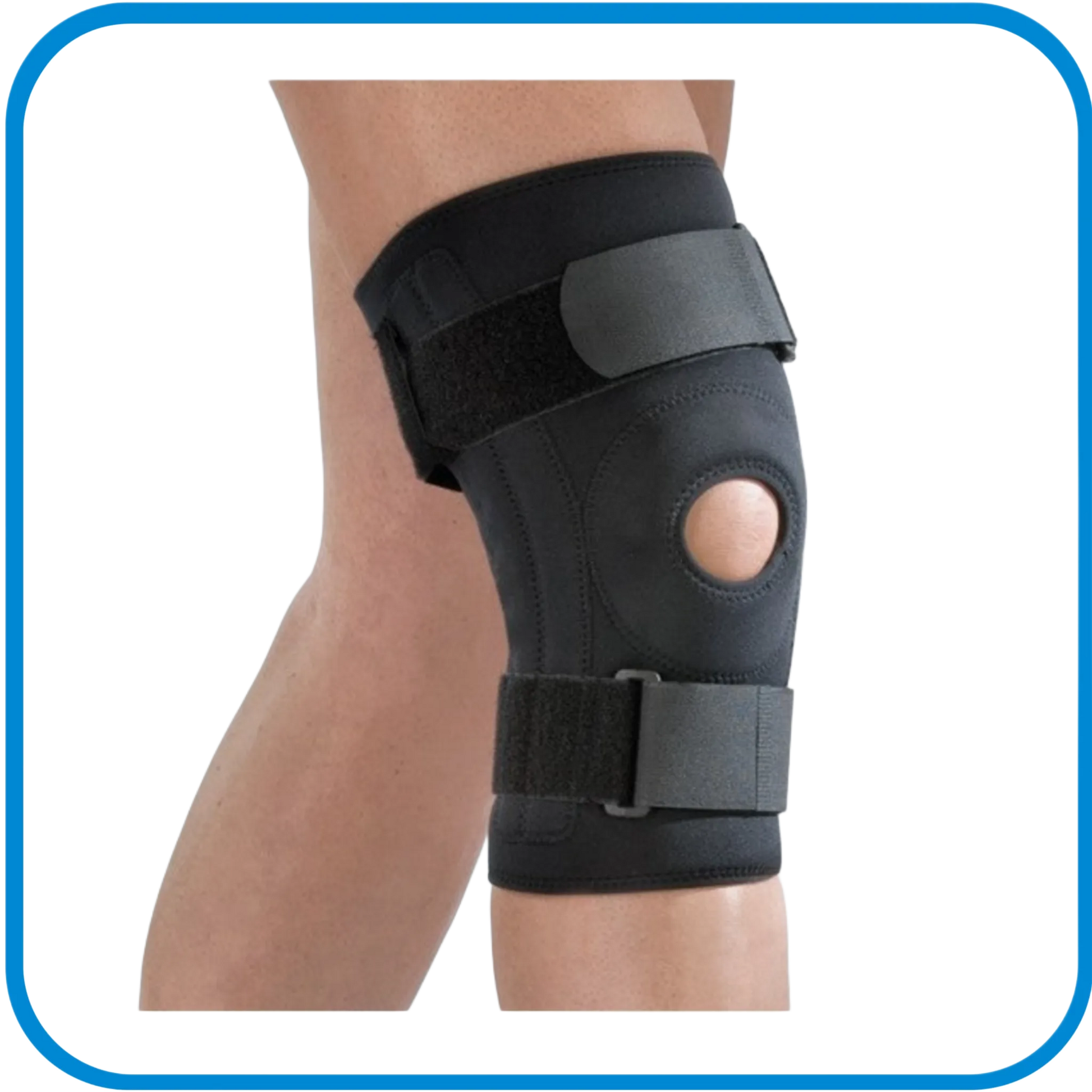 Ginocchiera In Neoprene Con Stecche A Spirale - L&G Sport e Benessere 