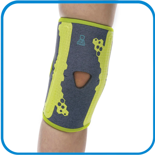 Mpk 701 Ginocchiera Avvolgente Con Stabilizzatore Rotuleo E Stecche A Spirale - L&G Sport e Benessere 