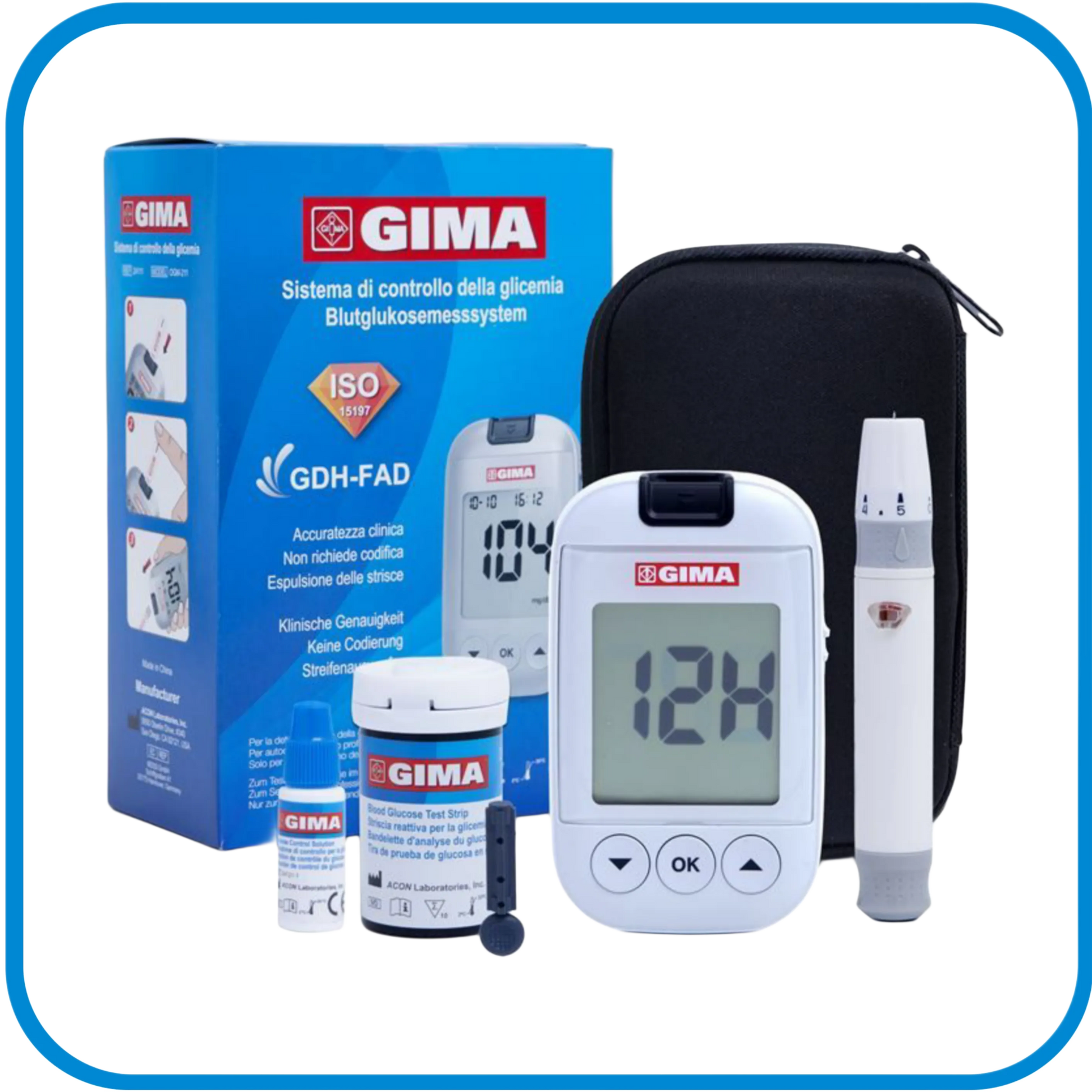 Kit Completo Glucometro - L&G Sport e Benessere 