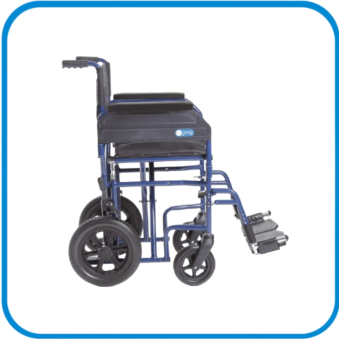 Carrozzina Transito Pieghevole Ingombro Ridotto Skinny Go Cp625 - L&G Sport e Benessere 