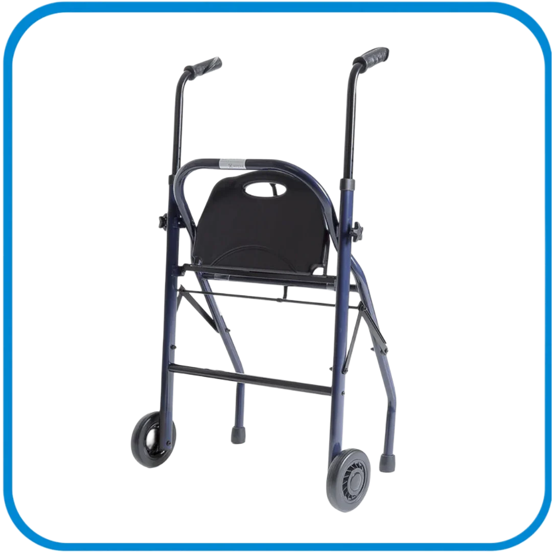 Rollatordue Ruote Sedile Imbottito Rp680 - L&G Sport e Benessere 