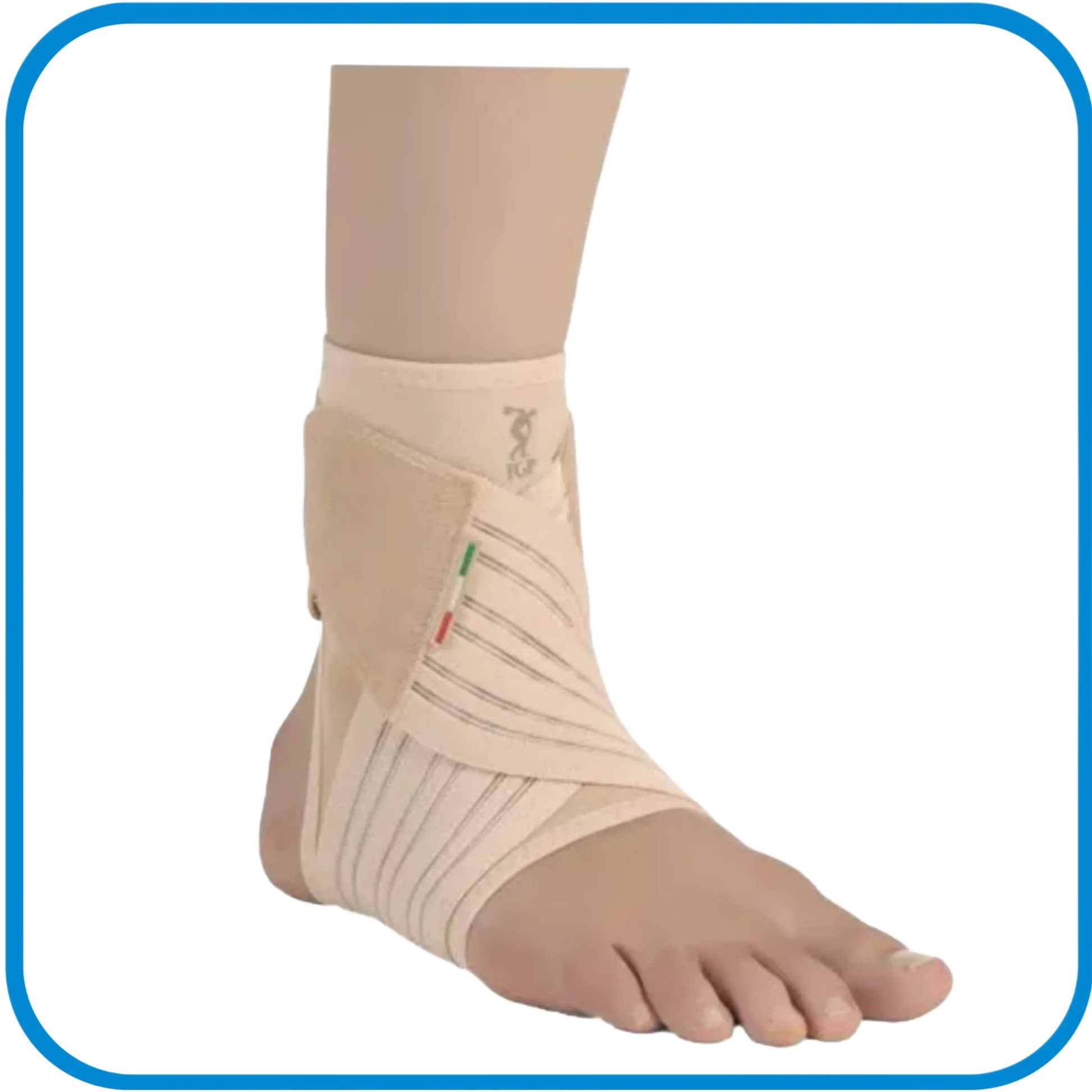 Cavigliera Elastica Con Bendaggio Ad 8 - L&G Sport e Benessere 