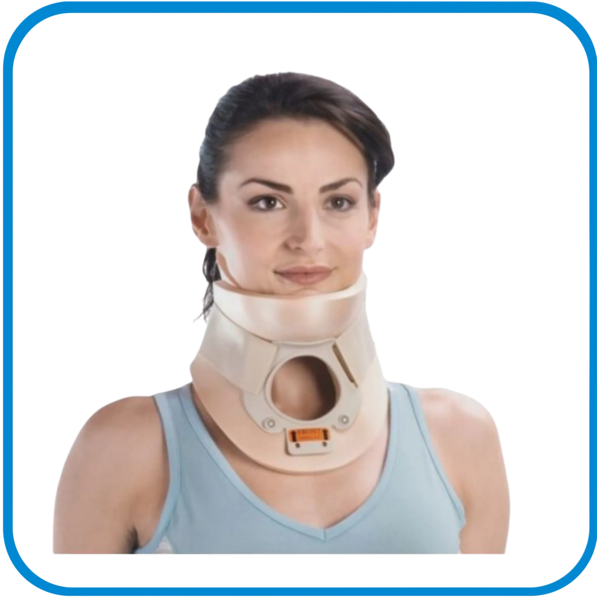 Collare Cervicale Tipo Philadelphia Con Foro Tracheotomia - L&G Sport e Benessere 
