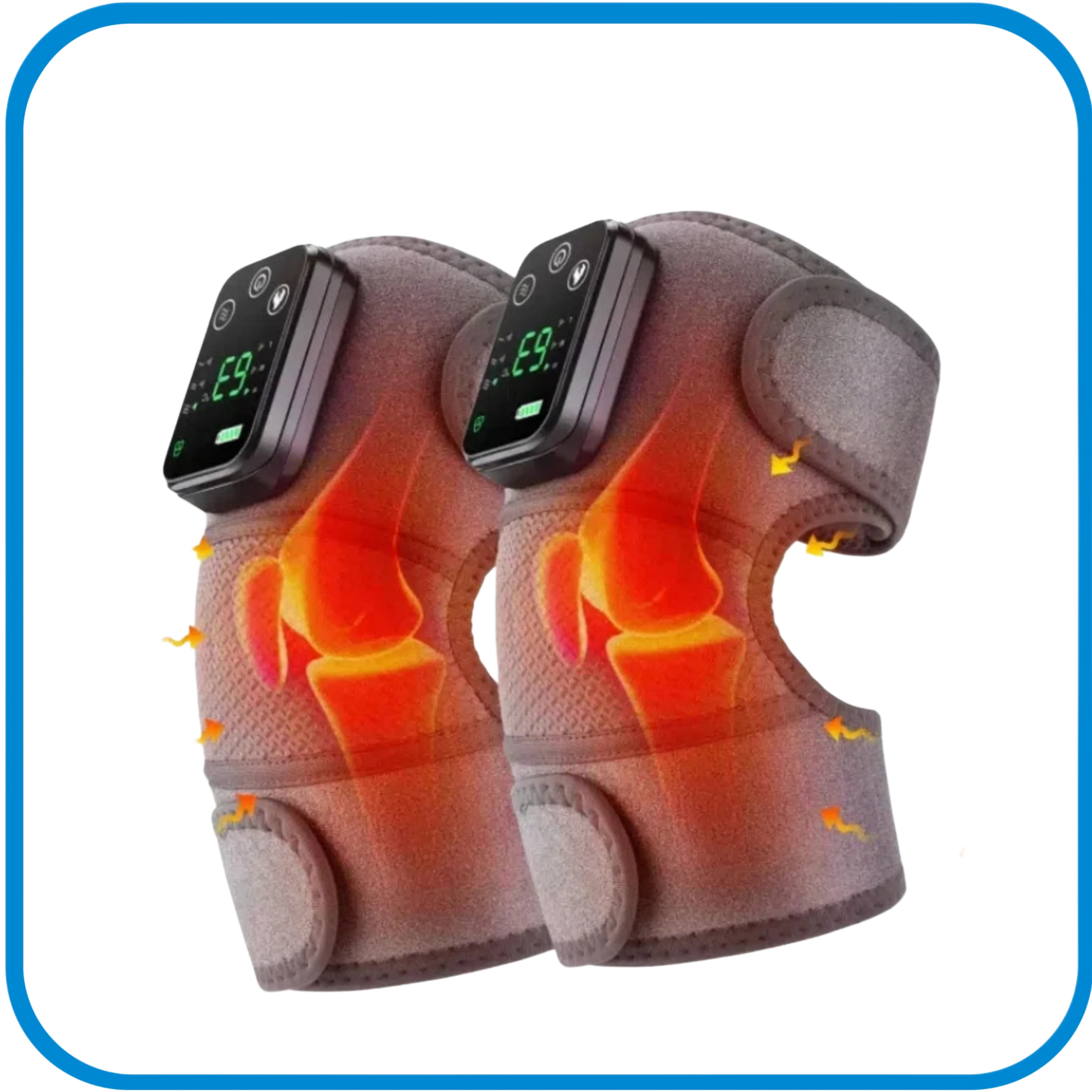Massaggiatore Riscaldato Multi Zona (2Pcs) - L&G Sport e Benessere 