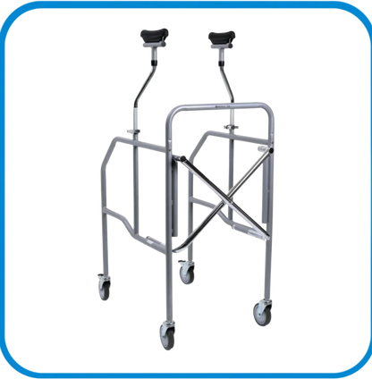 Deambulatore Pieghevole Ascellare Regolabile Rp756S - L&G Sport e Benessere 