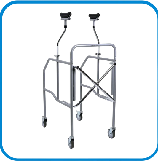 Deambulatore Pieghevole Ascellare Regolabile Rp756S - L&G Sport e Benessere 
