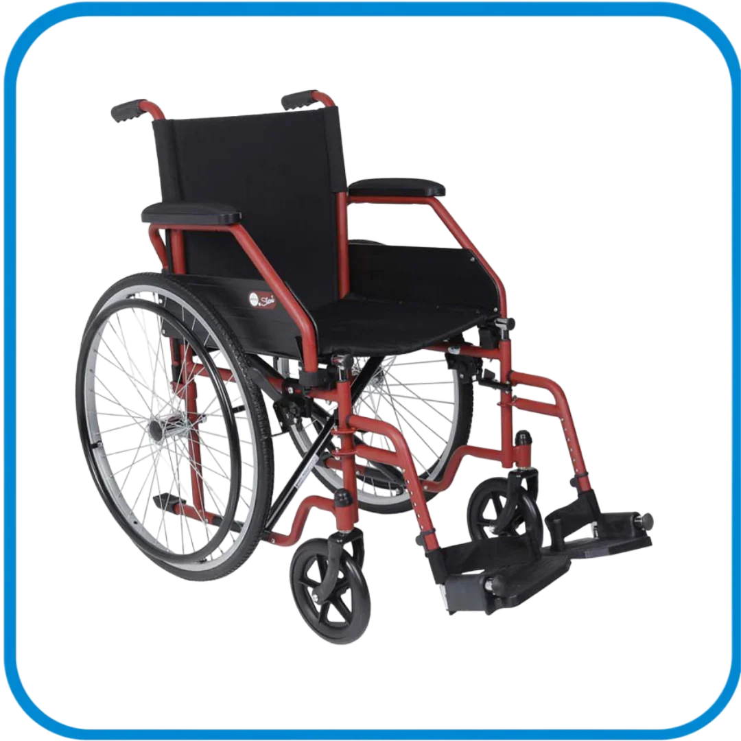 Carrozzina Autospinta Pieghevole Start Cp100B / Cp100R - L&G Sport e Benessere 