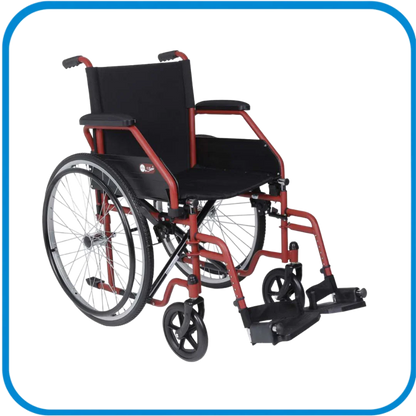 Carrozzina Autospinta Pieghevole Start Cp100B / Cp100R - L&G Sport e Benessere 