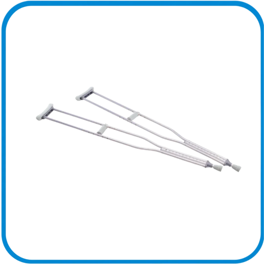 Stampelle Sottoascellari Alluminio Anodizzato Adulti Rp710 - L&G Sport e Benessere 