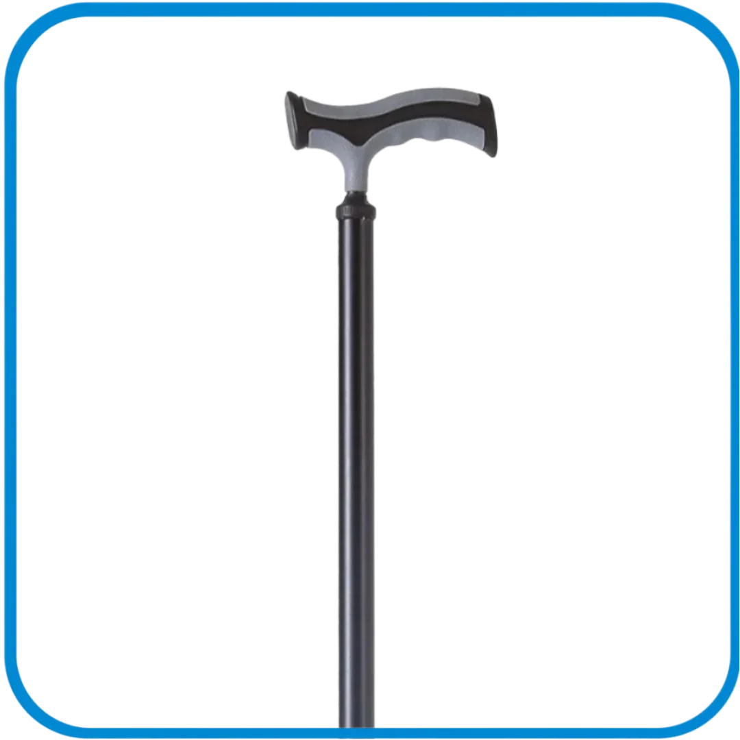 Bastone In Alluminio Regolabile - Base A Quadripode - L&G Sport e Benessere 