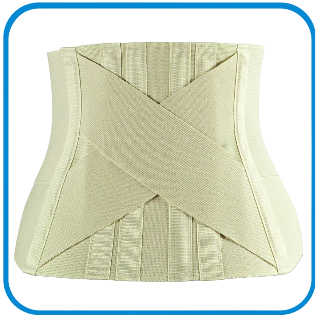 Iperback Fascia Elastica Lombosacrale Con Rinforzi Paravertebrali - L&G Sport e Benessere 