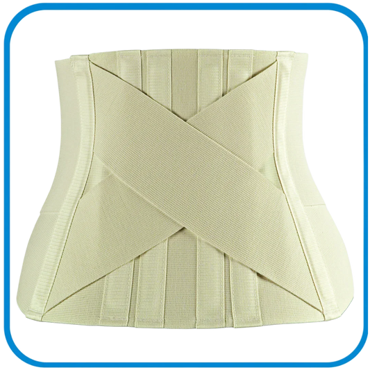 Iperback Fascia Elastica Lombosacrale Con Rinforzi Paravertebrali - L&G Sport e Benessere 