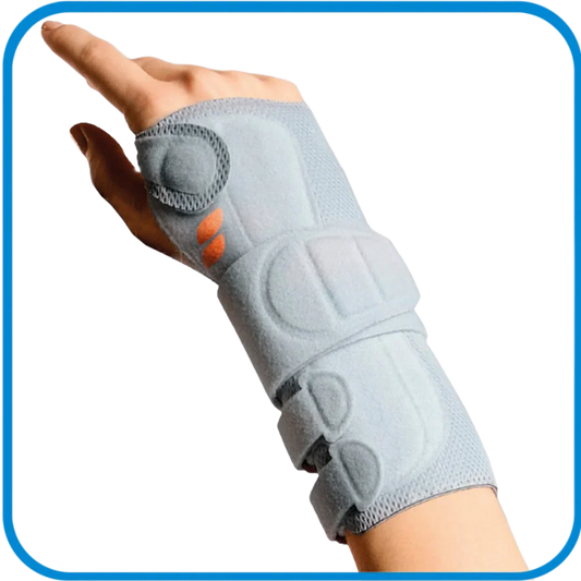 Ortesi Polso Tessuto 3D Rinforzo Palmare/Dorsale Fascia Chiusura - L&G Sport e Benessere 
