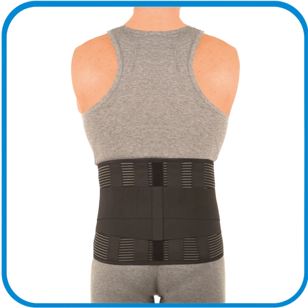 410 Action Corsetto Elastico Lombosacrale Con Rinforzi Paravertebrali E Tiranti Pelvici - L&G Sport e Benessere 