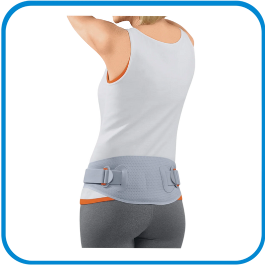 7158 Vertebradyn Isg Corsetto Semirigido Sacrale Con Pelotte Sacroilache In Silicone E Tiranti Pelvici - L&G Sport e Benessere 