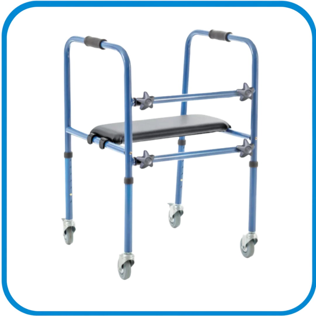 Deambulatore Smontabile Con Sedile Rp748 - L&G Sport e Benessere 